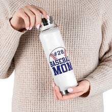 Load image into Gallery viewer, Baseball Mom Personalized 22oz Vacuum Insulated Bottle
