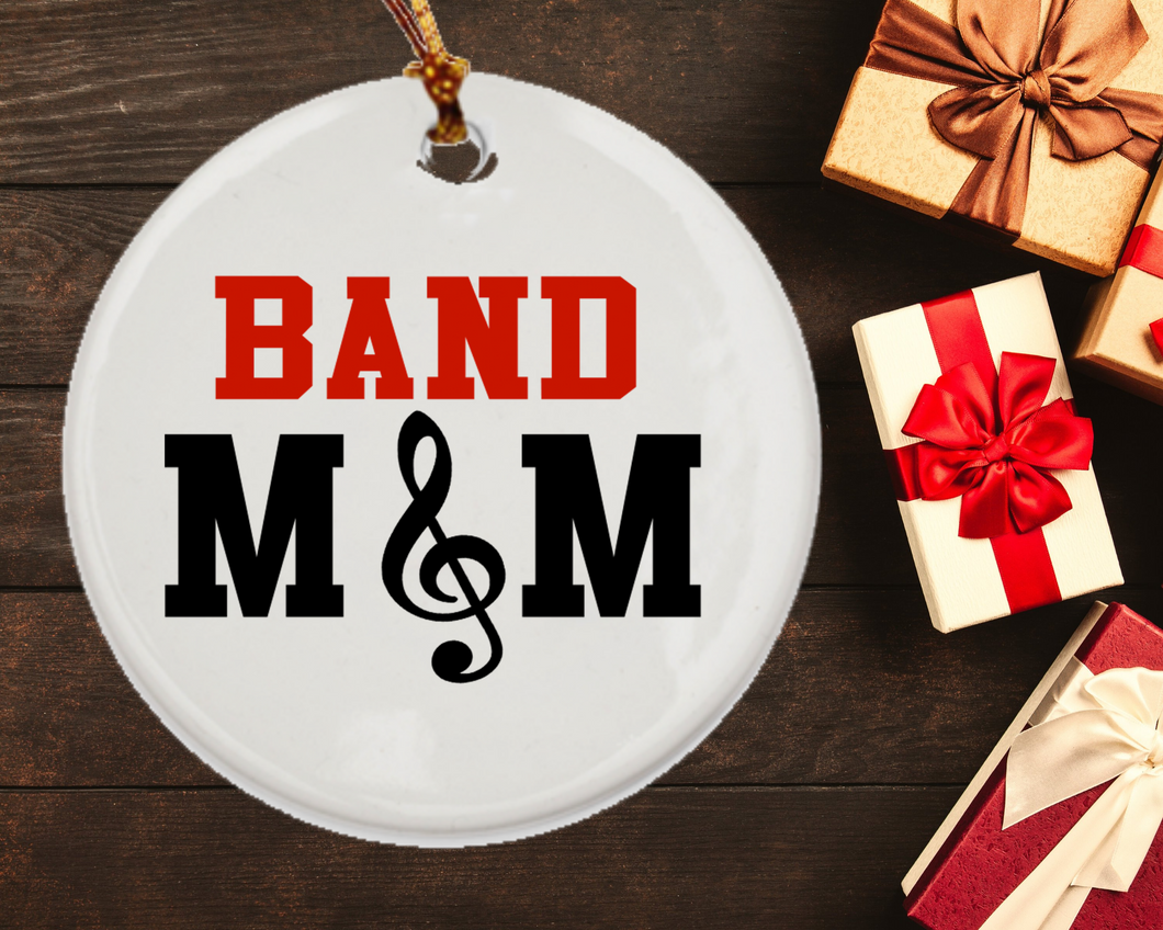 Band Mom Ornament - Marching Band