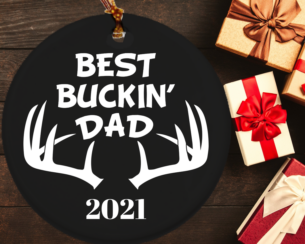 Best Buckin Dad Ornament