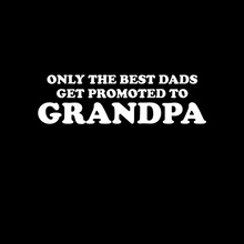 Load image into Gallery viewer, Great Dads Get Promoted To Grandpa T Shirt
