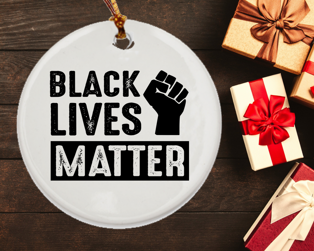 Black Lives Matter Ornament  - Keepsake Ornament