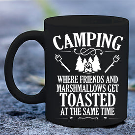 Camping Toasted Mug
