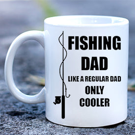 Fishing Dad only Cooler Mug