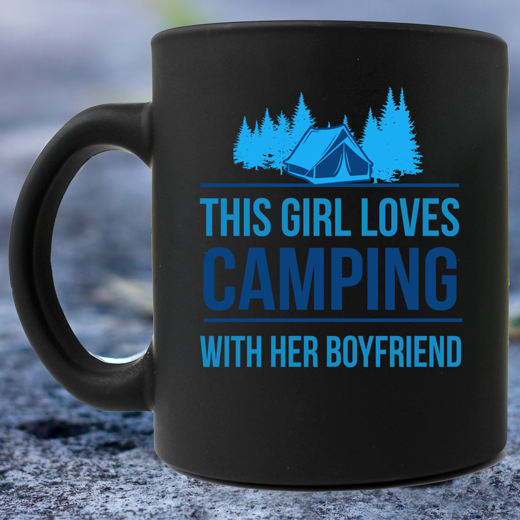 This Girl Loves Camping with Her Husband Mug