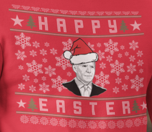 Load image into Gallery viewer, Confused Happy Easter Ugly Sweater Sweatshirt
