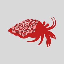 Load image into Gallery viewer, Hermit Crab Mandala T Shirt
