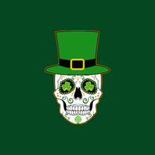 Load image into Gallery viewer, Irish Sugar Skull T Shirt
