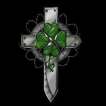 Load image into Gallery viewer, Irish Cross Knife T Shirt
