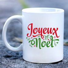Load image into Gallery viewer, French Merry Christmas Mug Joyeux Noel Mug
