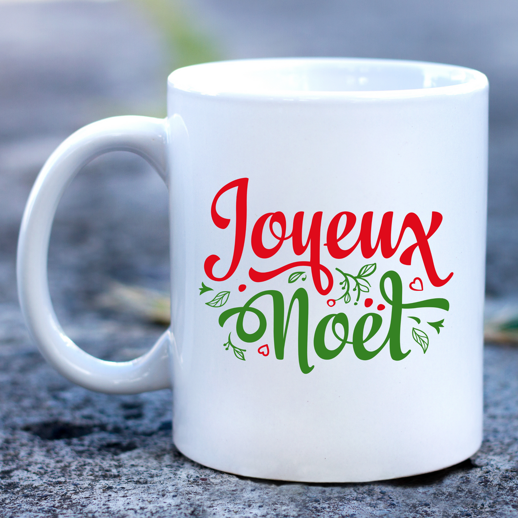 French Merry Christmas Mug Joyeux Noel Mug