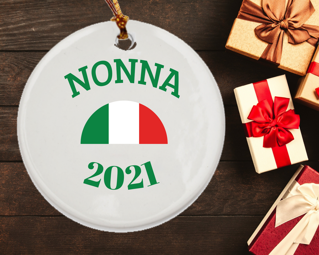Nonna Ornament - Personalized Ornament