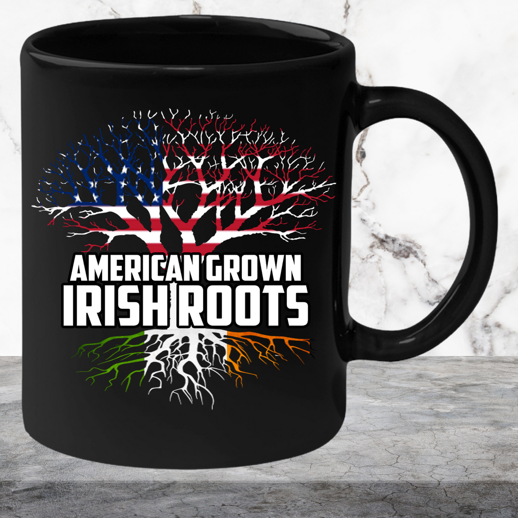 American Grown Irish Roots Mug