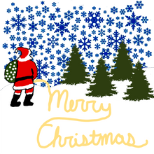 Load image into Gallery viewer, Santa Peeing Merry Christmas Ugly Sweater Sweatshirt
