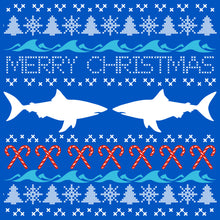Load image into Gallery viewer, Shark Ugly Sweater T Shirt
