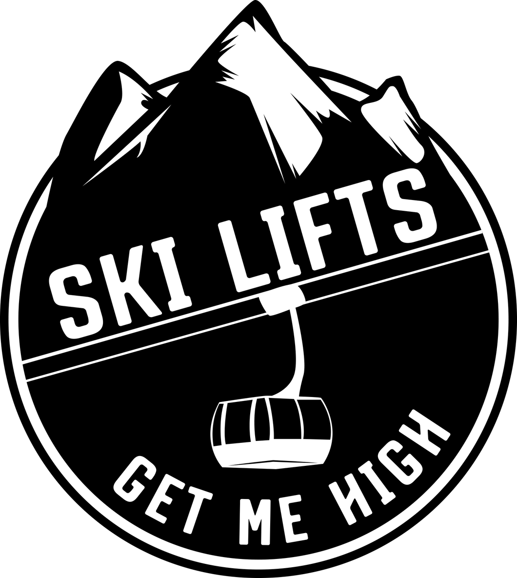 Skiing Higher T Shirt