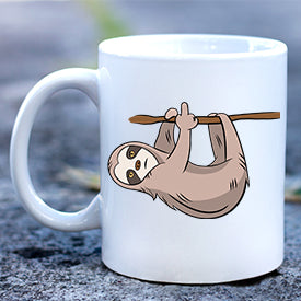 Sloth Giving Finger Mug