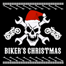 Load image into Gallery viewer, Biker&#39;s Christmas T Shirt
