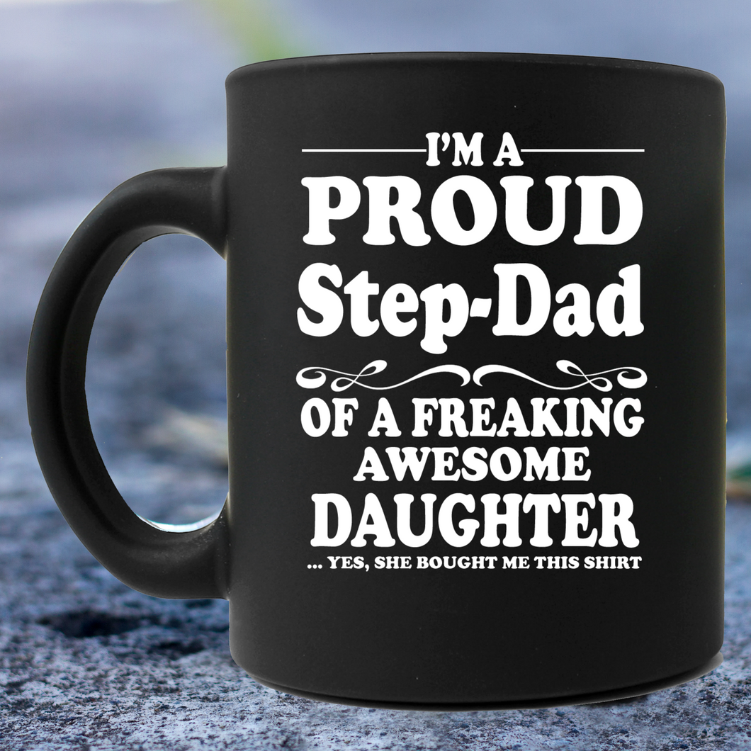 Proud Step Dad Mug