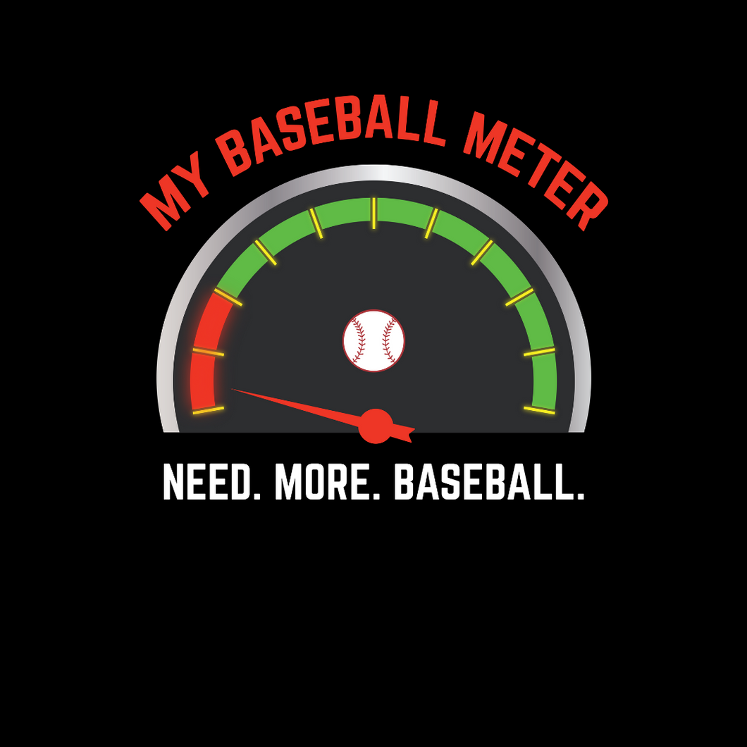 Baseball Meter T Shirt
