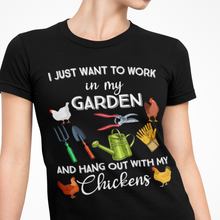 Load image into Gallery viewer, Garden and Chickens T Shirt
