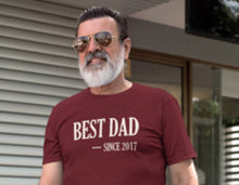 Load image into Gallery viewer, Personalized Best Dad T Shirt
