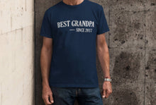 Load image into Gallery viewer, Personalized Best Grandpa T Shirt
