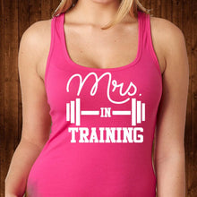 Load image into Gallery viewer, Mrs In Training Tank Top

