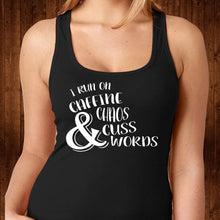 Load image into Gallery viewer, I Run On Caffeine Tank Top
