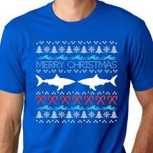 Load image into Gallery viewer, Shark Ugly Sweater T Shirt
