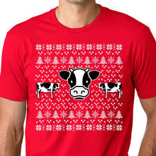 Load image into Gallery viewer, Cow Ugly Sweater T Shirt
