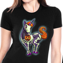 Load image into Gallery viewer, Halloween Unicorn T Shirt
