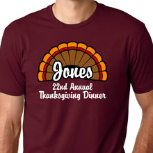 Load image into Gallery viewer, Family Reunion Thanksgiving T Shirt
