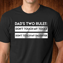 Load image into Gallery viewer, Dad With Daughters T Shirt
