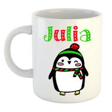 Load image into Gallery viewer, Personalized Penguin Mug
