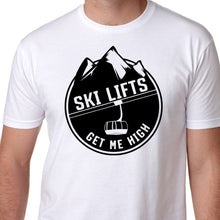 Load image into Gallery viewer, Skiing Higher T Shirt
