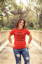 Load image into Gallery viewer, Keep Calm I&#39;m a Soccer Mom T Shirt
