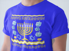 Load image into Gallery viewer, Hanukkah Ugly Sweater T shirt
