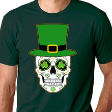 Load image into Gallery viewer, Irish Sugar Skull T Shirt
