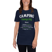 Load image into Gallery viewer, Camping Definition T Shirt
