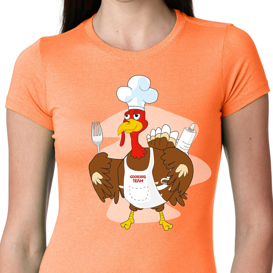 Thanksgiving Cooking Team T Shirt