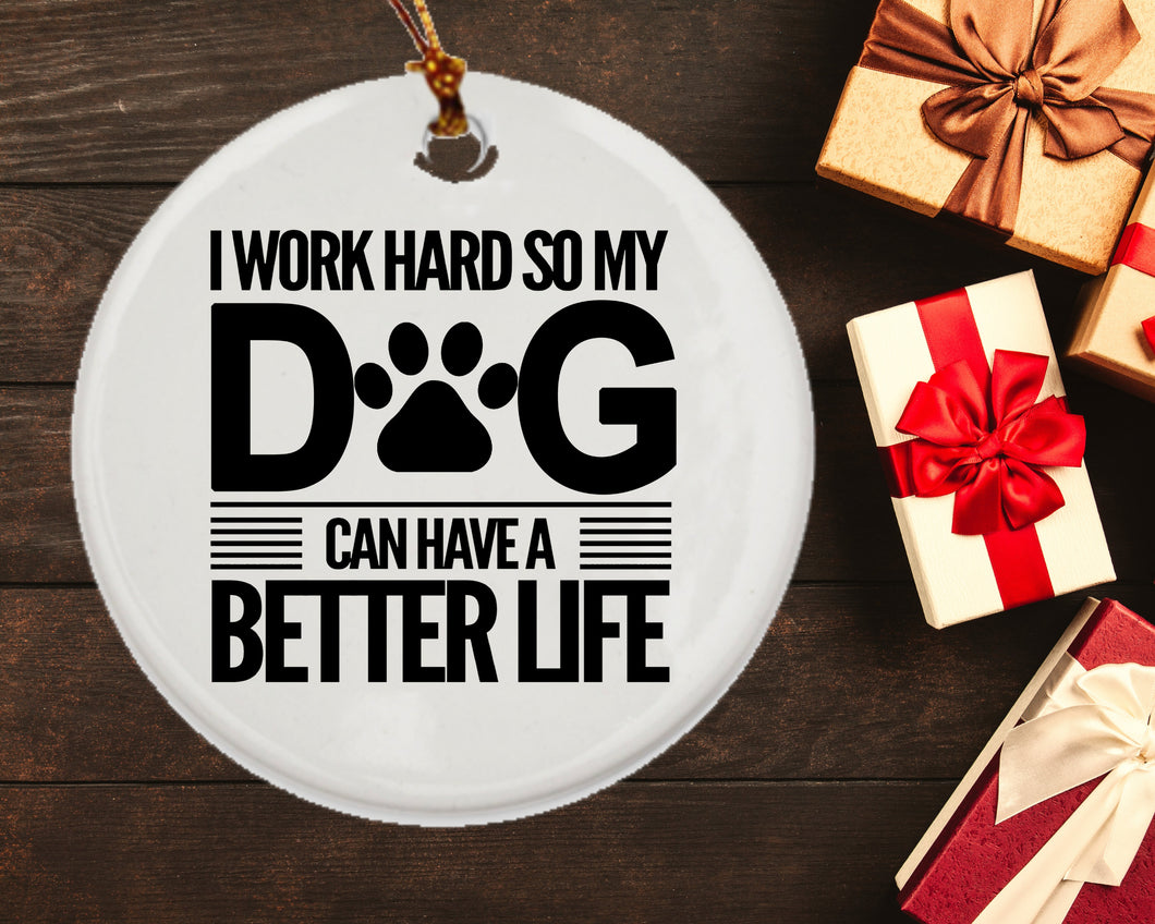 Dog Ornament - Gift for Dog lovers