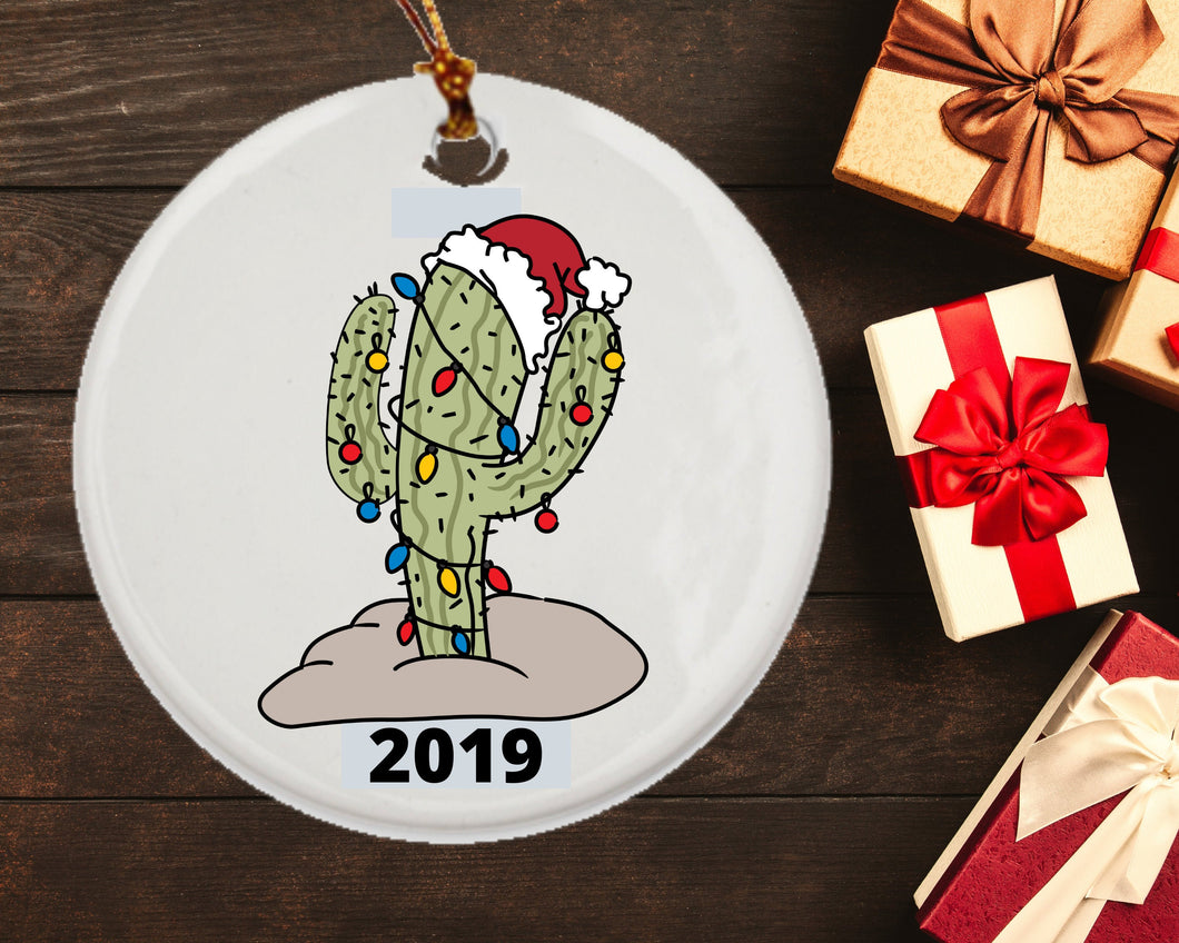 Christmas Cactus Gifts - Cactus Ornament