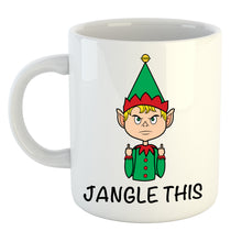 Load image into Gallery viewer, Elf Jangle This Finger Mug
