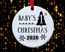 Load image into Gallery viewer, Baby&#39;s First Christmas - Baby Ornament
