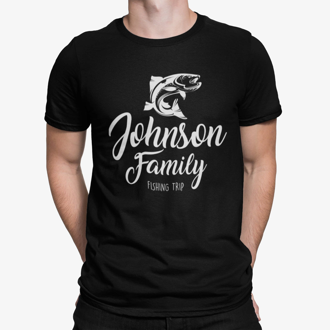 Personalized Family Fishing T Shirt