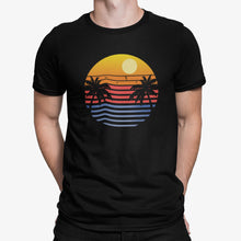 Load image into Gallery viewer, Retro Sunset T Shirt
