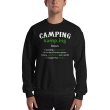 Load image into Gallery viewer, Camping Definition Sweatshirt
