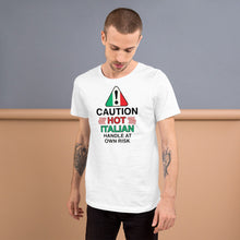 Load image into Gallery viewer, Caution Hot Italian T Shirt
