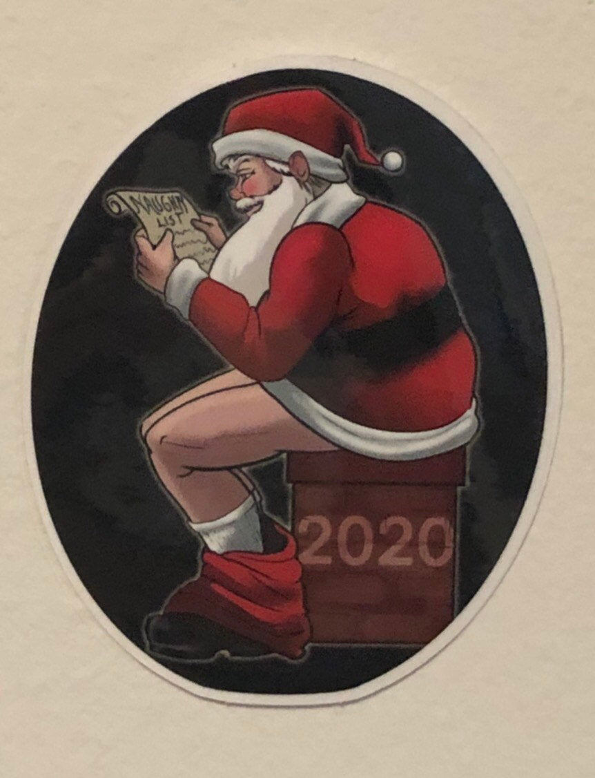 Santa 2020 Sticker