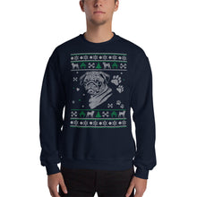 Load image into Gallery viewer, Pug Ugly Christmas Sweatshirt
